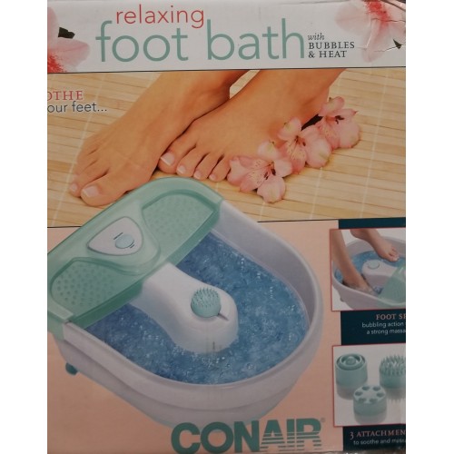 Conair foot outlet bath